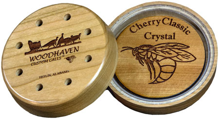 [854627000550] Woodhaven WH055 Cherry Classic  Friction Call Attracts Turkeys Natural Crystal/Wood
