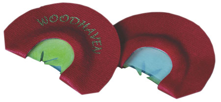 [854627001984] Woodhaven WH198 Raspy Red Reactor  Diaphragm Call Triple Reed Attracts Turkeys Red