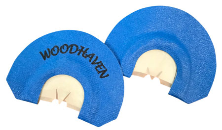 [854627000789] Woodhaven WH078 Blue Vyper Billy Yargus Diaphragm Call Double Reed Attracts Turkeys Blue