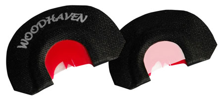 [854627003049] Woodhaven WH304 Red Ninja Half Venom Diaphragm Call Triple Reed Attracts Turkeys Black