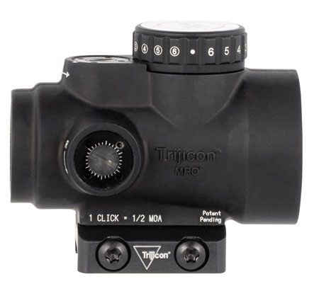 [719307616011] Trijicon 2200051 MRO HD Matte Black 1 x 25 mm 2 MOA Red Dot/68 MOA Circle Multi Reticle Low Mount