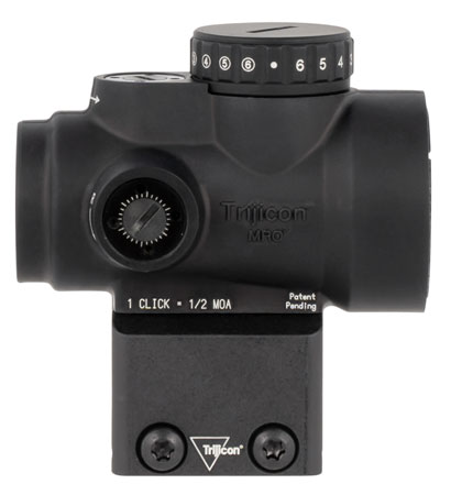 [719307616035] Trijicon 2200053 MRO HD Matte Black 1 x 25 mm 2 MOA Red Dot/68 MOA Circle Multi Reticle Lower 1/3 Cowitness Mount