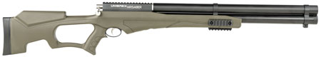[723364526596] Umarex USA 2252659 Air Saber  PCP Air Archery Gun 1rd Bolt Action, 2 Stage Trigger, Picatinny Accessory Rails, Green Fixed Thumbhole Stock Includes 3 Field Tipped Arrows