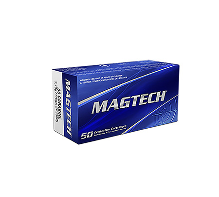 [754908186112] Magtech 30B Tactical/Training  30Carbine 110gr Jacketed Soft Point 50 Per Box/20 Case