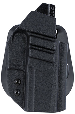 [816161028315] 1791 Gunleather TACPDHOWBP320BLKR Tactical Kydex  OWB Black Kydex Paddle Fits Sig P320