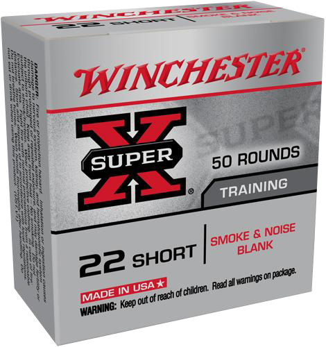 [020892104341] Winchester Ammo X22SBW Super X Blank 22Short 50 Per Box/100 Case