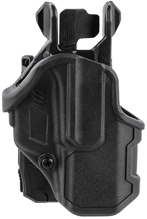 [604544662474] Blackhawk 410770BKR T-Series L2C Non-Light Bearing OWB Black Polymer Belt Slide Fits Sig P365/P365XL Right Hand