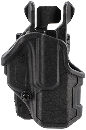 [604544662603] Blackhawk 410776BKR T-Series L2C Non-Light Bearing OWB Black Polymer Belt Slide Compatible w/Glock 48 Right Hand