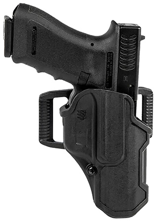 [604544662788] Blackhawk 410713BKR T-Series L2C Non-Light Bearing OWB Black Polymer Belt Loop/Clip Compatible w/Glock 20/21/37/38 Right Hand
