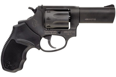 [725327618676] Taurus 2942M031 942  22 WMR 8rd 3" Barrel, Overall Matte Black Finish Steel  &  Finger Grooved Black Polymer Grip