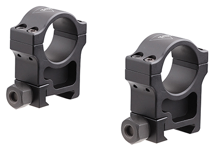 [719307400559] Trijicon AC22006 Riflescope Rings  Black Hardcoat Anodized  1"  Extra High
