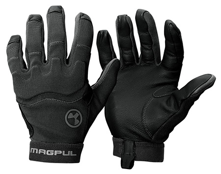 [840815122449] Magpul MAG1015-001 Patrol 2.0 Gloves Black Nylon/Leather Medium
