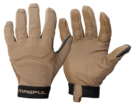 [840815122500] Magpul MAG1015-251 Patrol 2.0 Gloves Coyote Nylon/Leather Small