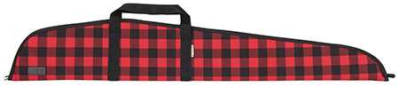 [026509040934] Heritage Cases 70752 Lakewood Shotgun Case Red/Black Canvas 52"