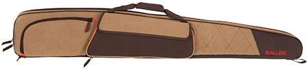 [026509043560] Allen 82152 Humbolt Shotgun Case Tan w/Brown Panels  &  Trim Cotton/Endura 52" Long Shotgun