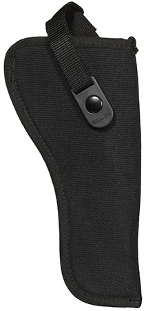 [026509448037] Allen 44803 Cortez  Size 03 OWB Style Black Polyester, Adjustable Strap  &  Belt Loop Mount Type fits 5-6.5" Barrel Medium-Large DA Revolver Right Hand