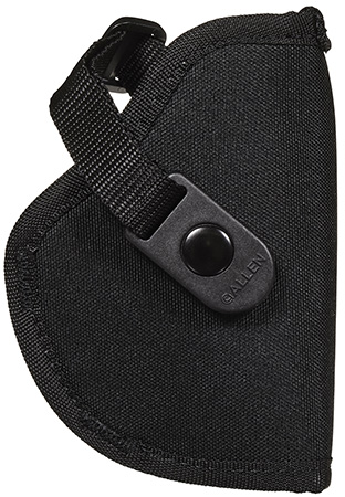 [026509448082] Allen 44808 Cortez  Size 08 OWB Style Black Polyester, Adjustable Strap  &  Belt Loop Mount Type fits Springfield XD-S  &  Sig P365 XL Right Hand