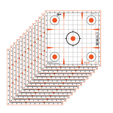 [026509048138] EZ-Aim 15333 Sight-In-Grid  12"x12" Paper 13 Per Pack