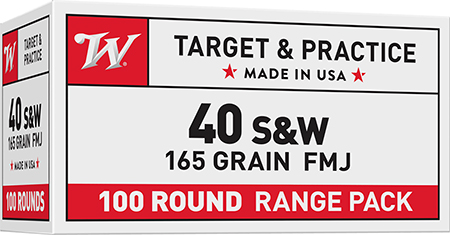 [020892213654] Winchester Ammo USA40SWVP USA Value Pack 40S&W 165gr Full Metal Jacket 100 Per Box/5 Case