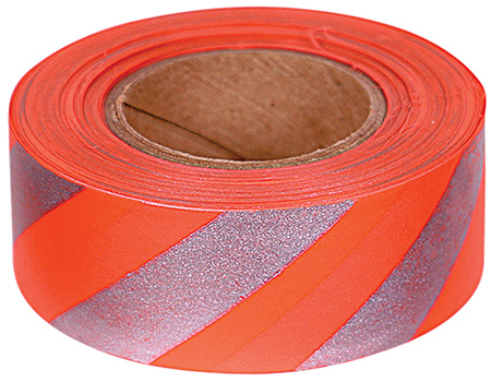 [026509000464] Allen 46 Flagging Tape Reflective Orange 150' Roll