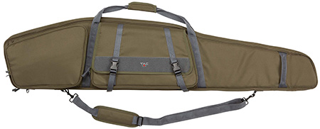 [026509044314] Tac Six 10954 Garrison Rifle Case OD Green 600D Polyester Foam Padding
