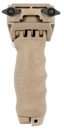 [7290105945358] FAB Defense FXTPODG2T T-Pod G2 Rotating Tactical Foregrip  &  Bipod 5 Position Adjustable Legs  Flat Dark Earth Fiberglass Reinforced Polymer  &  Anodized Aluminum