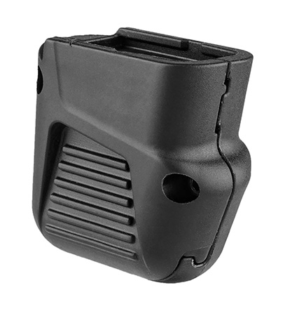 [7290111585005] FAB Defense FX4210B Mag Extension  380 ACP 4rd Compatible w/Glock 42 Black Polymer