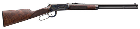 [048702019951] Winchester Repeating Arms 534284114 Model 1894 Deluxe Short Rifle Full Size 30-30 Win 7+1 20" Gloss Blued Button Rifled Steel Barrel, Color Case Hardened Steel Receiver, Walnut Straight Grip Stock