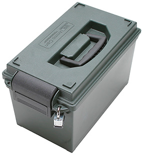 [026057360324] MTM Case-Gard AC11 Ammo Can  Forest Green Polypropylene 707 CU