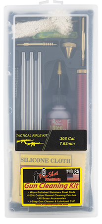 [709779400997] Pro-Shot TR308KIT Tactical Classic Box Kit Multi-Caliber Rifle/Black Plastic Case