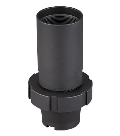 [817272011999] SilencerCo AC865 Echo Choke Adapter  for Saiga Steel Black