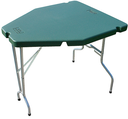 [026057361321] MTM Case-Gard PST11 Predator Shooting Table Forest Green Polymer 30" High