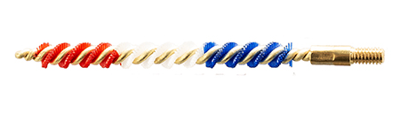 [709779101146] Pro-Shot PSR22 Patriot Series Bore Brush .22/ .223/ 5.56mm Cal Rifle #8-32 Thread Nylon Bristles Brass Core