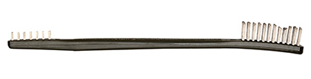 [709779600779] Pro-Shot SDE Gun Brush  Universal Double Ended Brush Stainless Steel Bristles