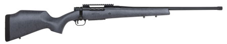 [015813281034] Mossberg 28103 Patriot Long Range Hunter 6.5 Creedmoor Caliber with 5+1 Capacity, 22" Threaded/Fluted Barrel, Matte Blued Metal Finish  &  Sniper Gray Fixed Monte Carlo Stock Right Hand (Full Size)
