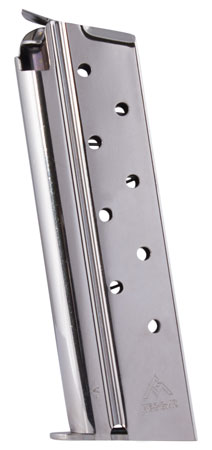 [765595105607] Mec-Gar MGCGGOV38N Standard  Nickel Detachable 9rd 38 Super for 1911 Government