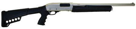 [682146503043] Citadel FRPAX1220NKL CDP Force Tactical Pump 12 Gauge 3+1 3" 20"  Silver Marinecote Barrel, Steel Receiver w/Silver Marinecote Finish, Synthetic Pistol Grip Stock