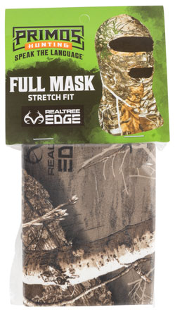 [010135066697] Primos PS6669 Stretch Fit  Realtree Edge Neoprene Full Face Mask OSFA