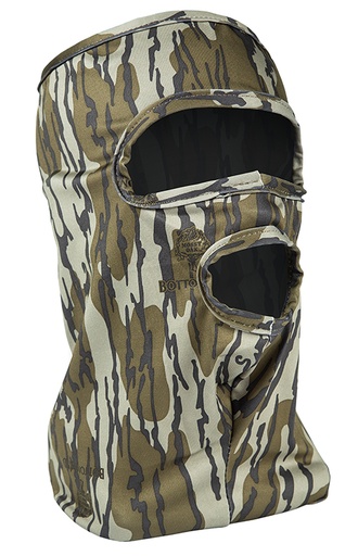 [010135066659] Primos PS6665 Stretch Fit  Mossy Oak Original BottomLand Neoprene 3/4 Face Mask OSFA