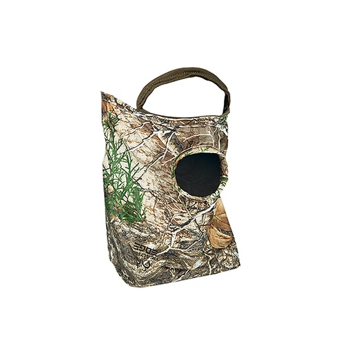 [010135066673] Primos PS6667 Stretch Fit  Realtree Edge Neoprene 1/2 Face Mask OSFA