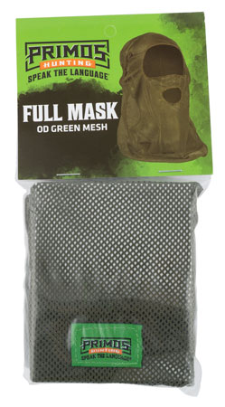[010135066635] Primos PS6663 Mesh  OD Green Mesh Full Face Mask OSFA
