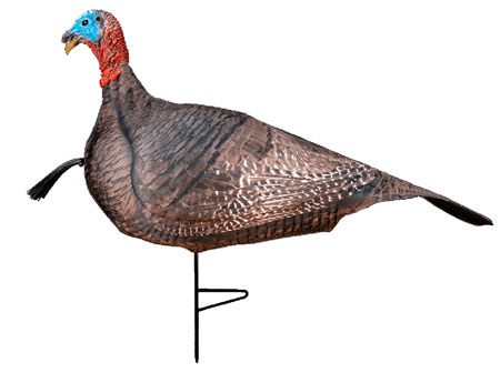 [010135690694] Primos 69069 Photoform Jake Turkey, Lightweight/Flexible/Collapsible Brown Foam, Realistic Coloration