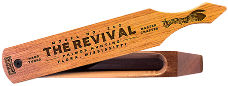 [010135002626] Primos PS262 Revival  Box Call Attracts Turkeys Brown Wood