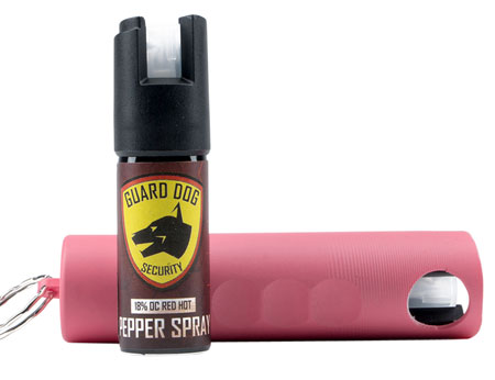 [857107006462] Guard Dog PSGDHHOC181PK Harm  &  Hammer  OC Pepper 0.50 oz Pink Includes Steel-Point Striker