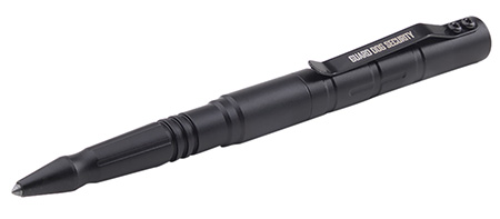 [804879535225] Guard Dog TPGDE1000BK Tactical Pen  Black Aluminum Includes Pocket Clip