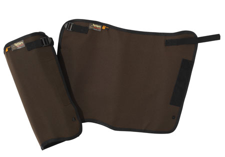 [789816102022] Boyt Harness 9000BRH Rattlers Gaiters 1000D Nylon Brown Husky 21" Adjustable Straps