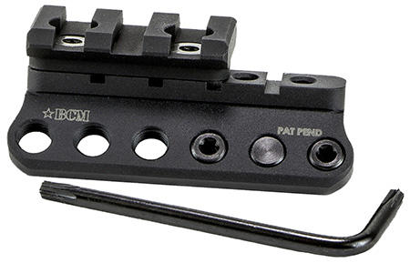 [812526020321] BCM 1913LMKM BCMGunfighter Modular Mount 1913 Picatinny Rail/KeyMod Black Aluminum