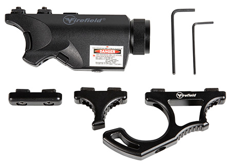 [812495026300] Firefield FF35010K Rival XL Foregrip Flashlight Red Laser Combo Kit  Matte Black 75/150 Lumens White LED Light