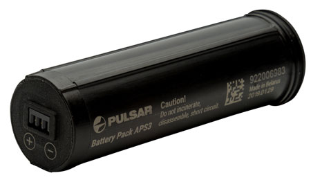 [812495025815] Pulsar PL79161 APS 3 Battery Pack Black 3.6 Volts 3,200 mAh Fits Thermion/Digex/Digex IR