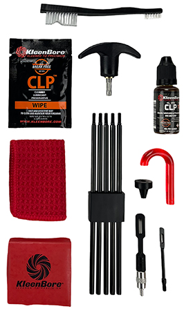 [026249000199] KleenBore UK213 Universal Cleaning Kit .22 Cal-12 Gauge Handguns/Rifles/Shotguns